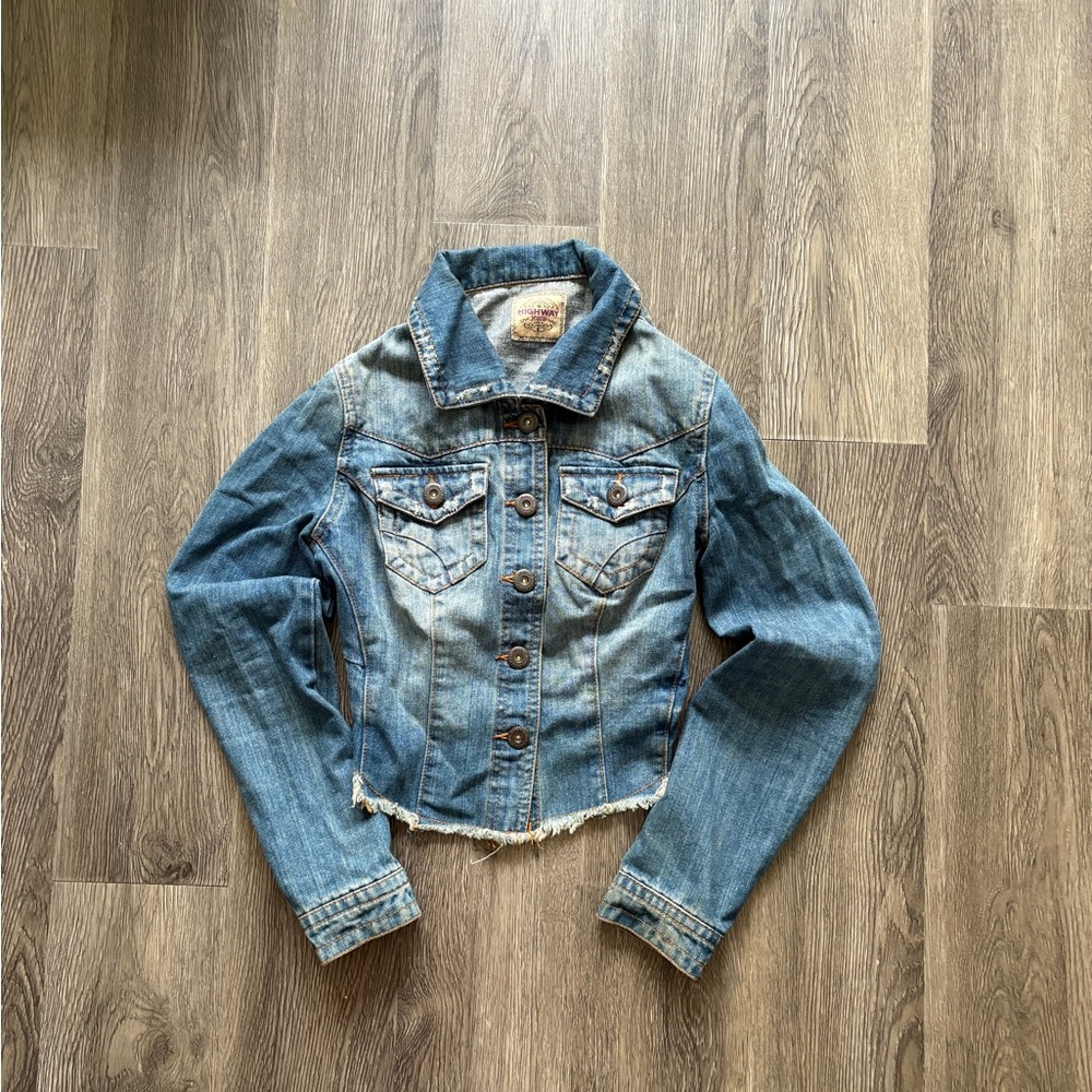 Womens Denim Jacket - Blue Jean Jacket